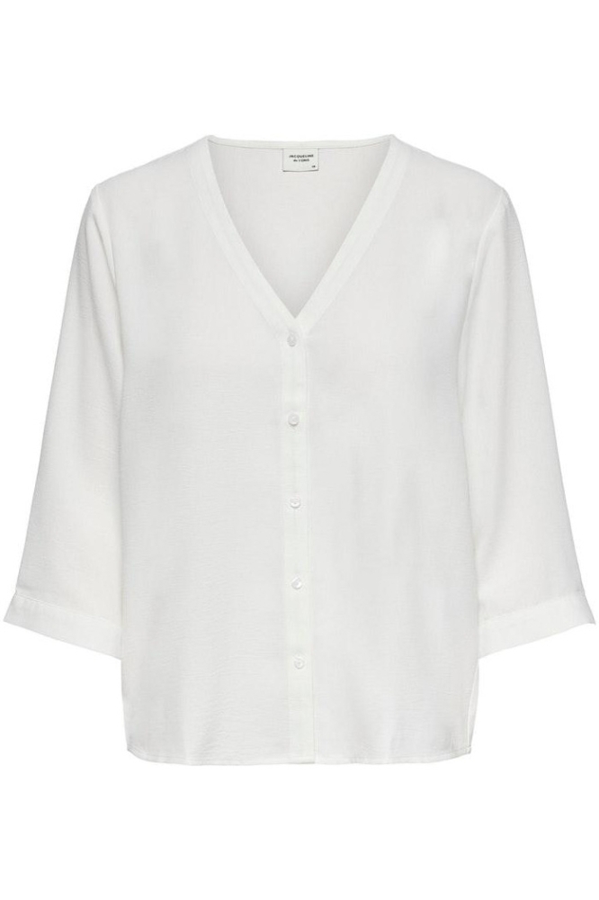 JDYCAPOTE 3/4 SHIRT WVN 15225654 Cloud Dancer